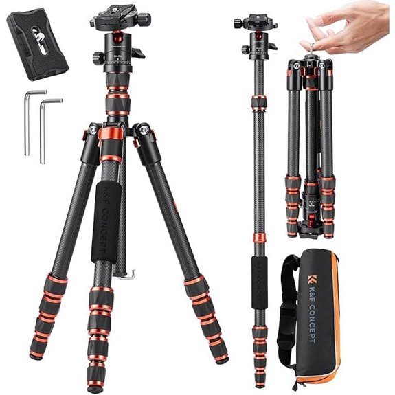 lightweight carbon fiber tripod