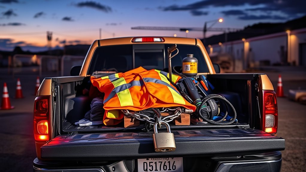 lock secure hide prevent theft