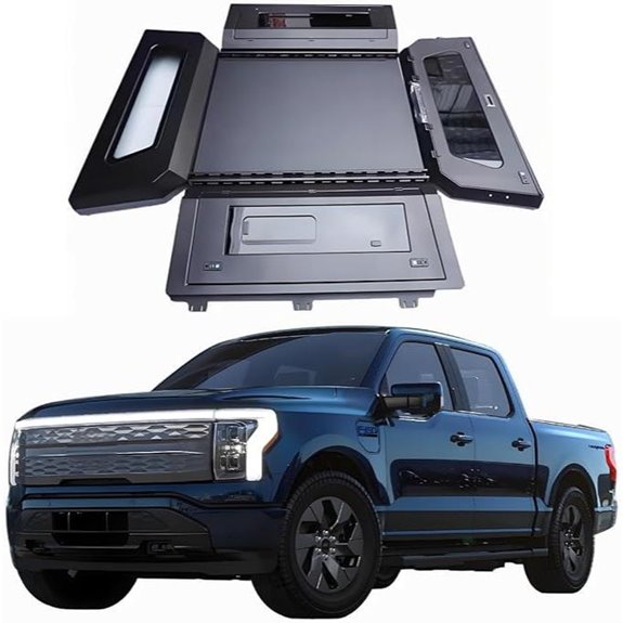 Ford F-150 Short Bed Tonneau Cover with Lock