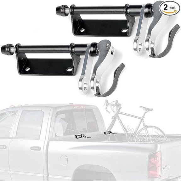 Delta Cycle 2-Pack Lockable Truck Bed Bike Mount
