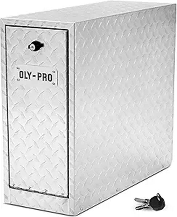 Heavy-Duty Lockable Truck Bed Toolbox with Drawers