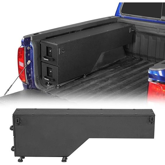 Hooke Road Truck Bed Lockable Storage Drawer System