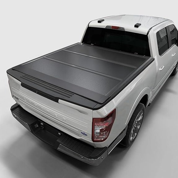 Low Profile Hard Folding Truck Bed Cover for Ford F-150