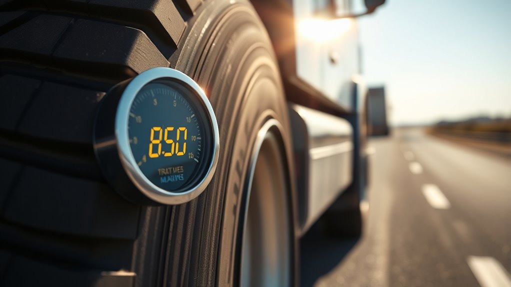 maintain proper tire pressure