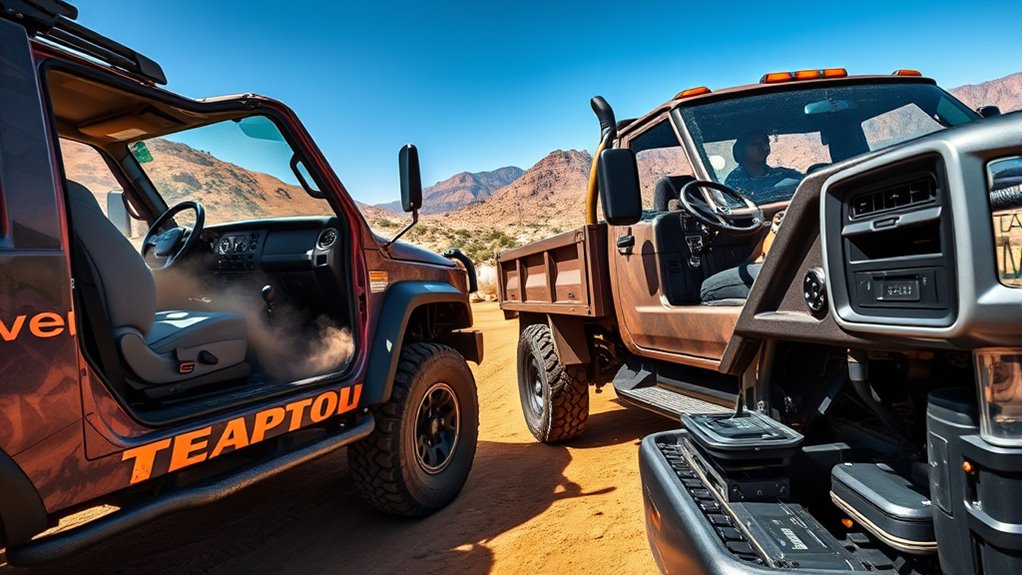 manual control enhances towing