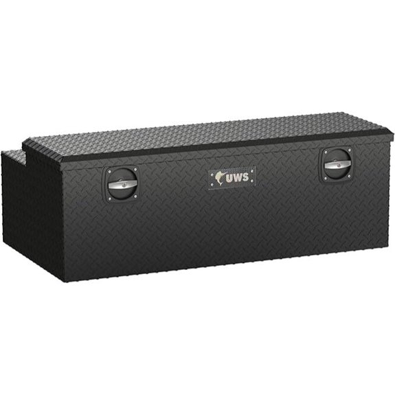 UWS EC20503 Matte Black Aluminum Tonneau Toolbox