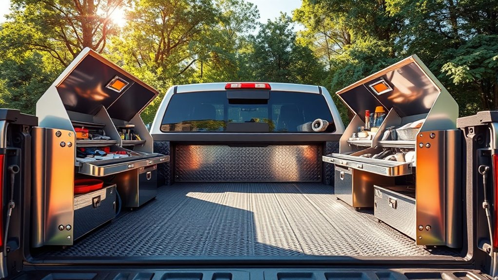 maximize truck bed storage