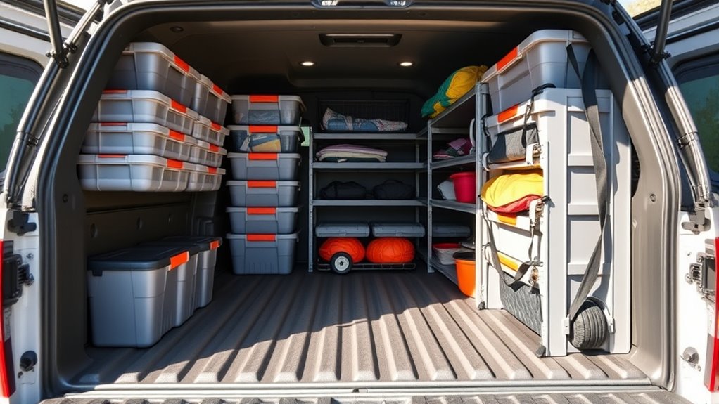 maximize vertical storage space