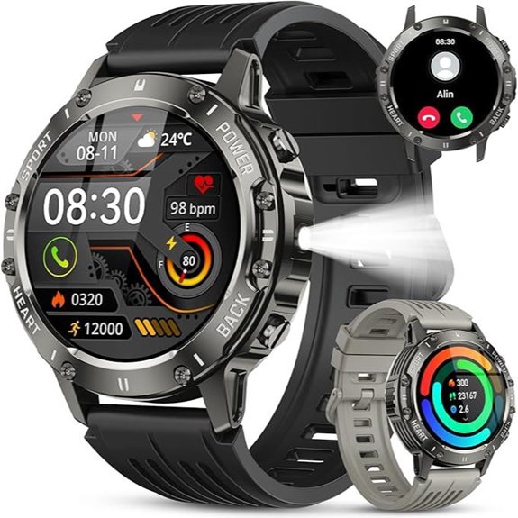 men s fitness smartwatch features