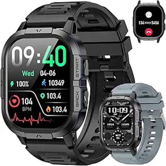 Smart Watch for Men Fitness Tracker and Call