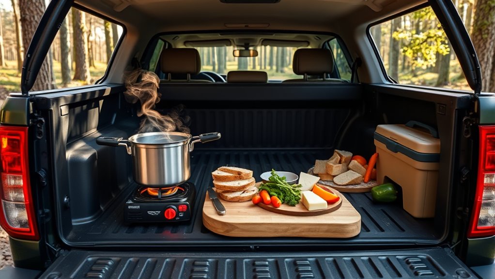 minimal gear warm meals