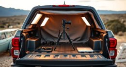 mobile truck bed studio
