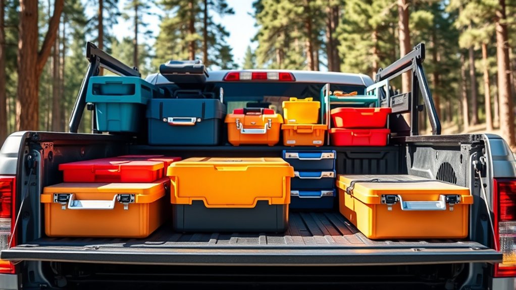 modular adaptable truck bed systems