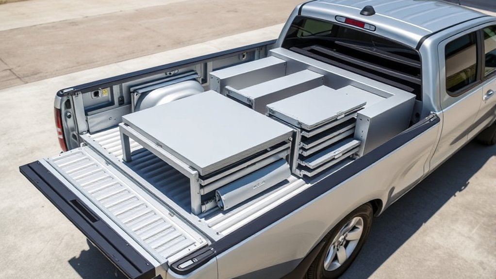 modular quick change truck configurations