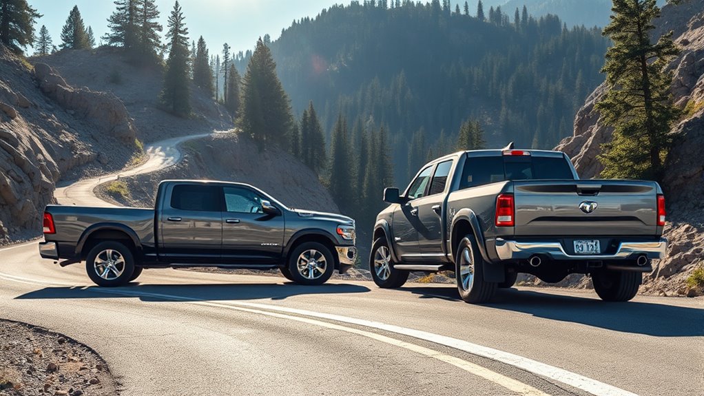 narrow trucks maneuver more easily