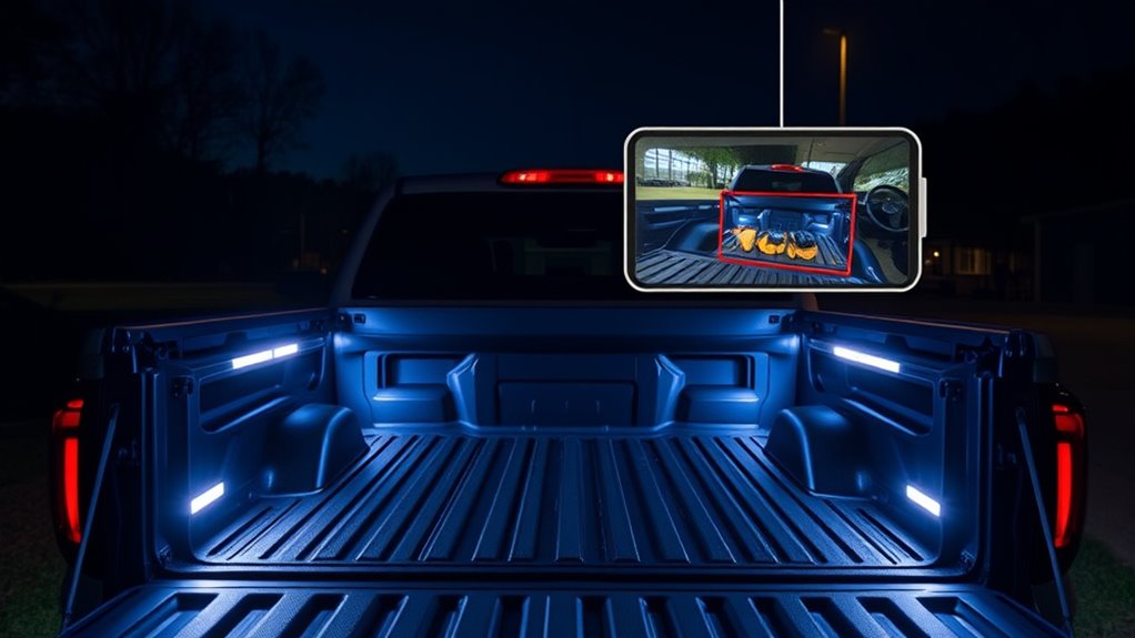 nighttime loading safety features