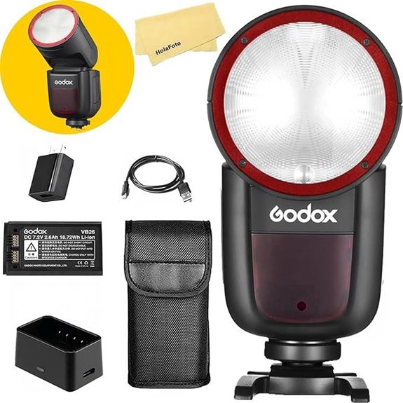 Godox V1-N Nikon Flash Speedlight (USA Version)