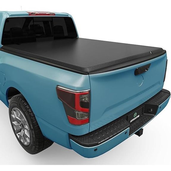 AUTOSAVER88 Soft Roll-Up Tonneau Cover for Nissan Frontier