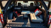 nissan titan bed setup
