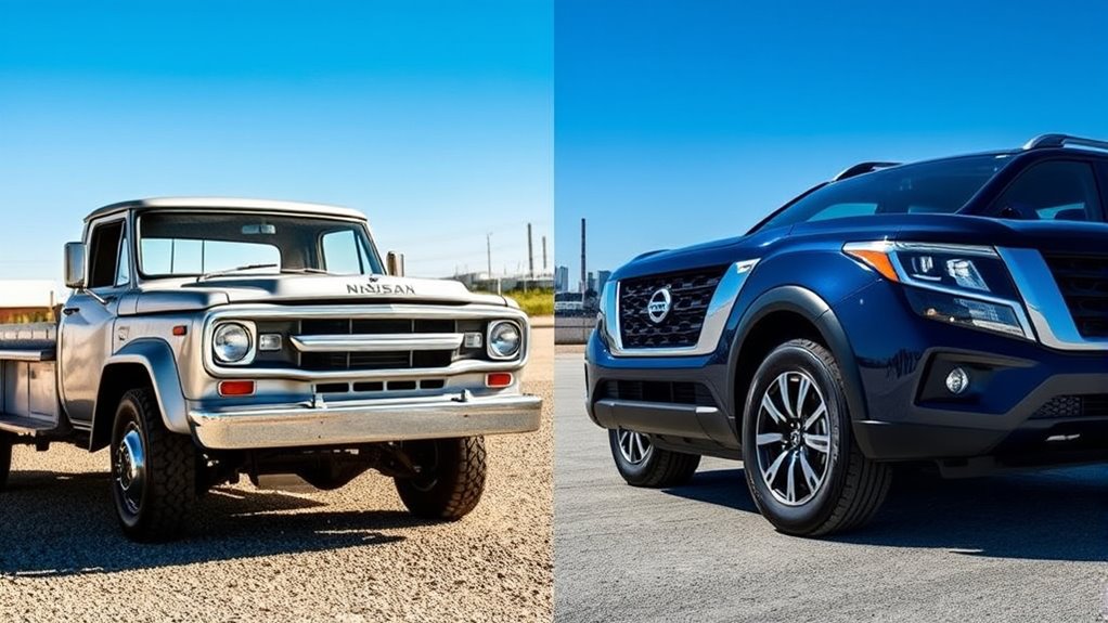 nissan truck evolution history