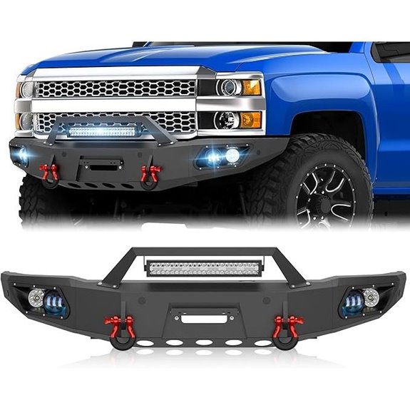 Chevy Silverado 2500/3500 Off-Road Front Bumper with Lights