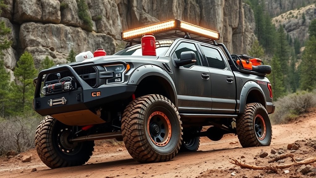 off road gear recovery storage