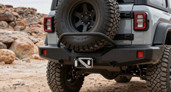 off road rear bumper carriers
