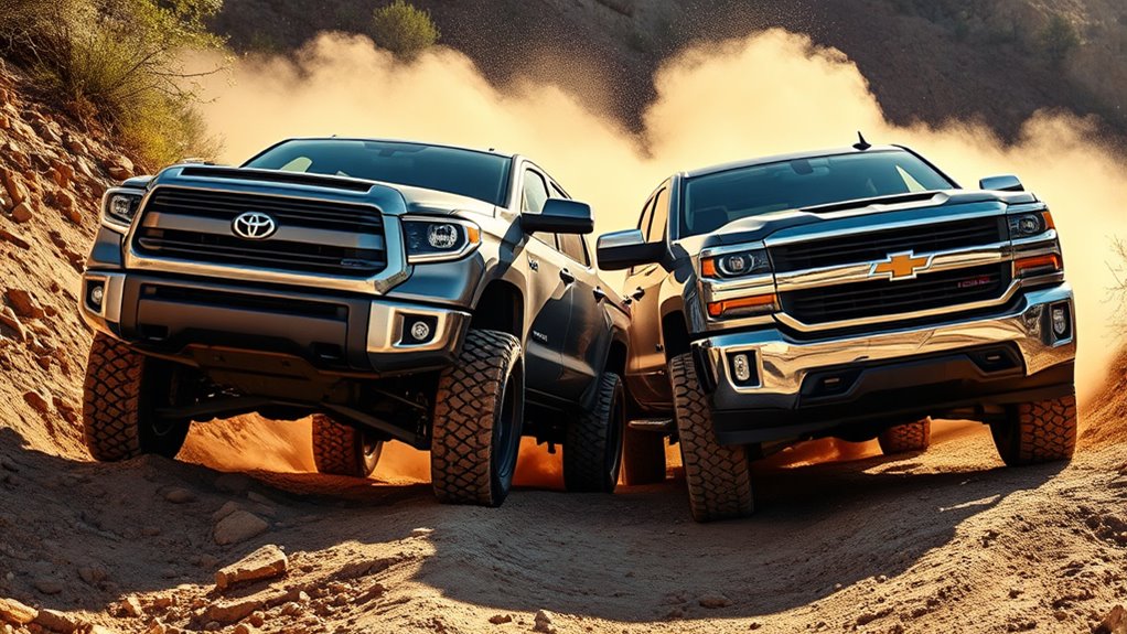 off road suspension and bed