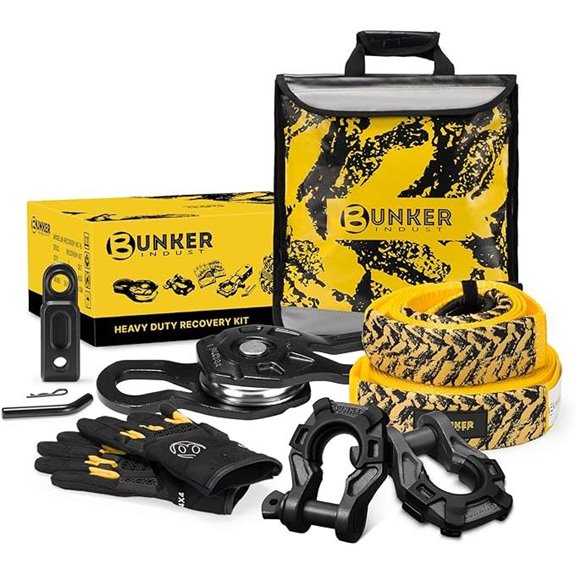 BUNKER INDUST Off-Road Recovery Kit (30ft Tow Straps)
