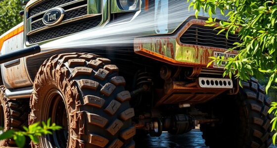 off road truck cleaning