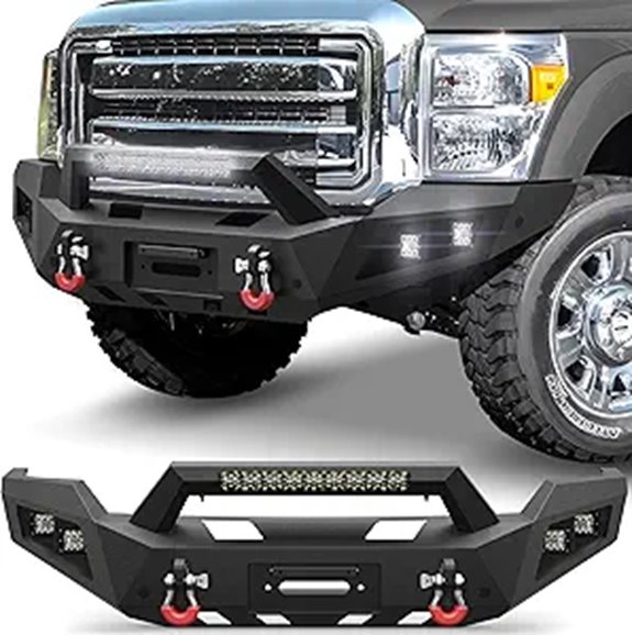F250 Offroad Front Bumper with Winch & Lights
