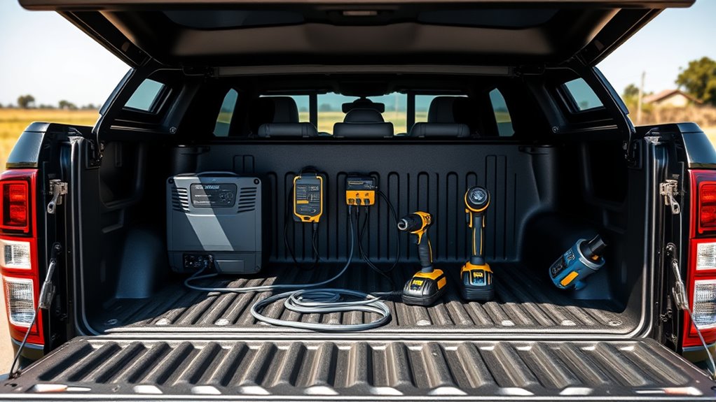 on site power outlet benefits