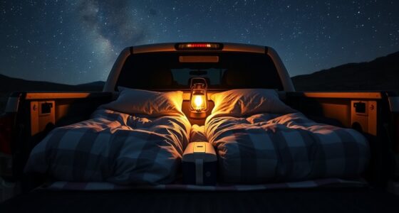 optimal two person truck camping