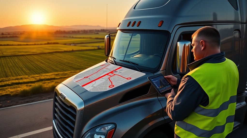 optimize routes reduce idling