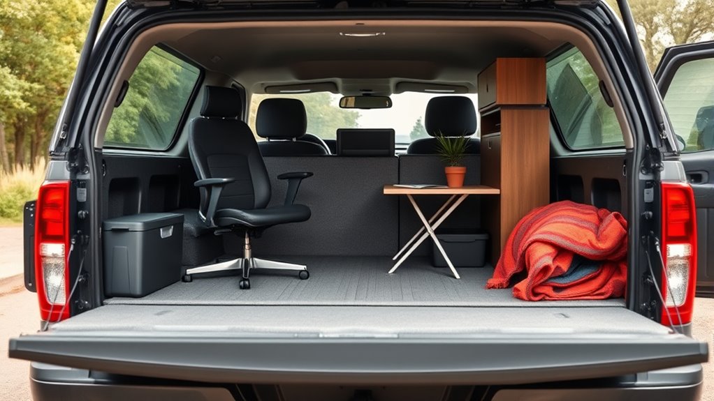 optimize truck bed organization