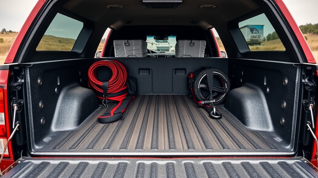 optimize truck bed storage