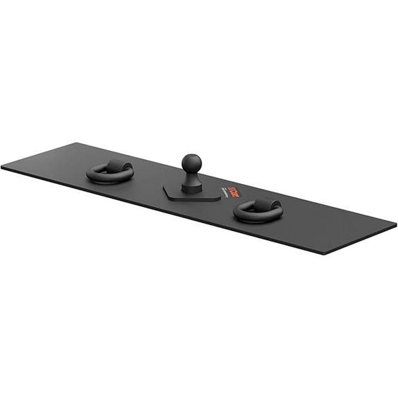 CURT 65500 Over-Bed Flat Plate Gooseneck Hitch