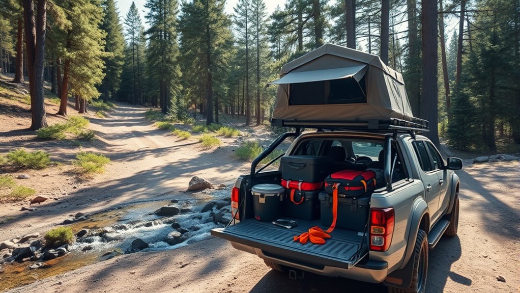 overlanding truck bed planning