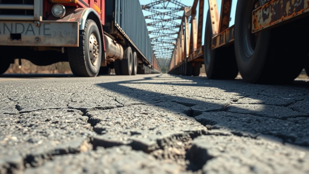 overloading accelerates infrastructure deterioration