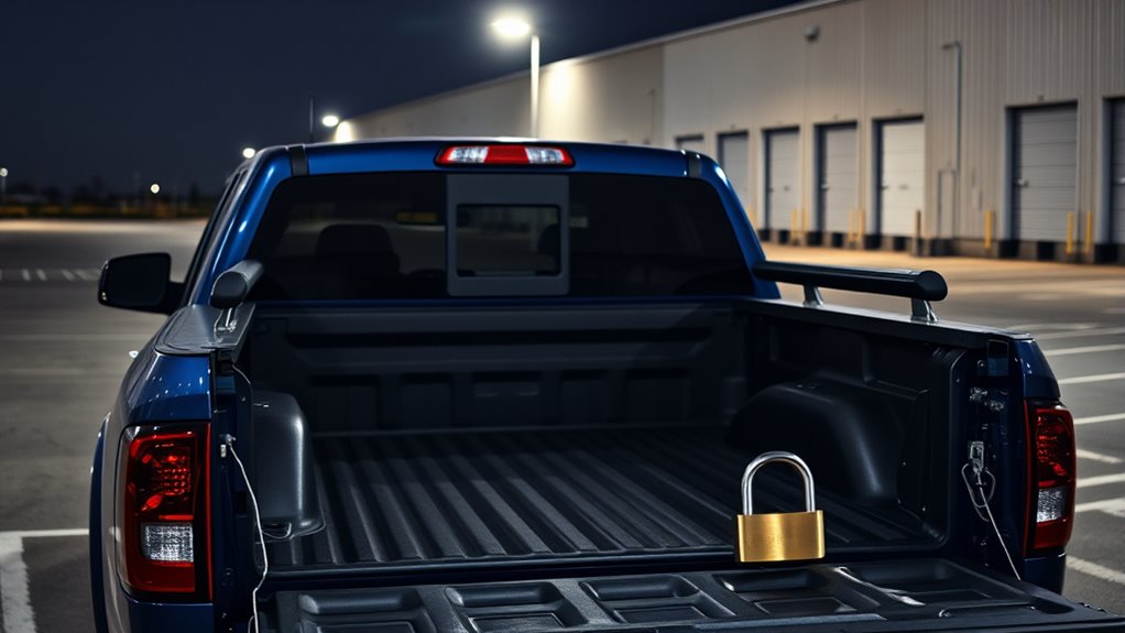 overnight truck bed security