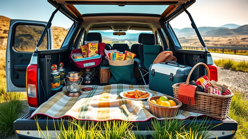 pack organized picnic essentials