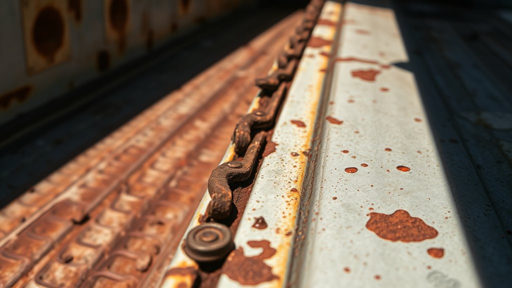 paint damage leads to rust