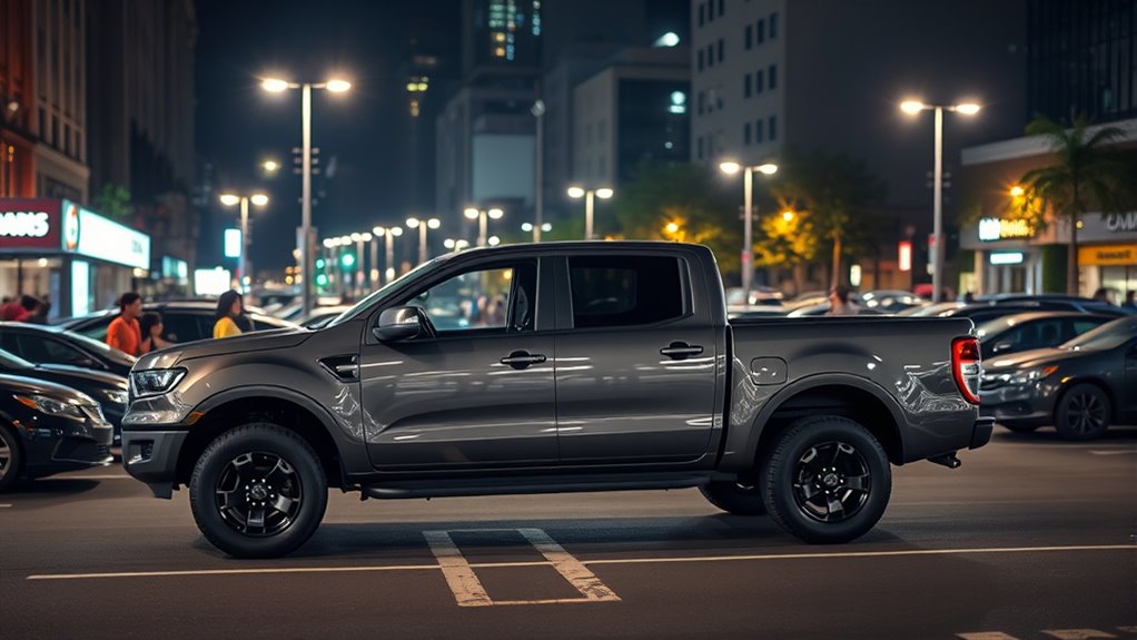 park in well lit busy areas