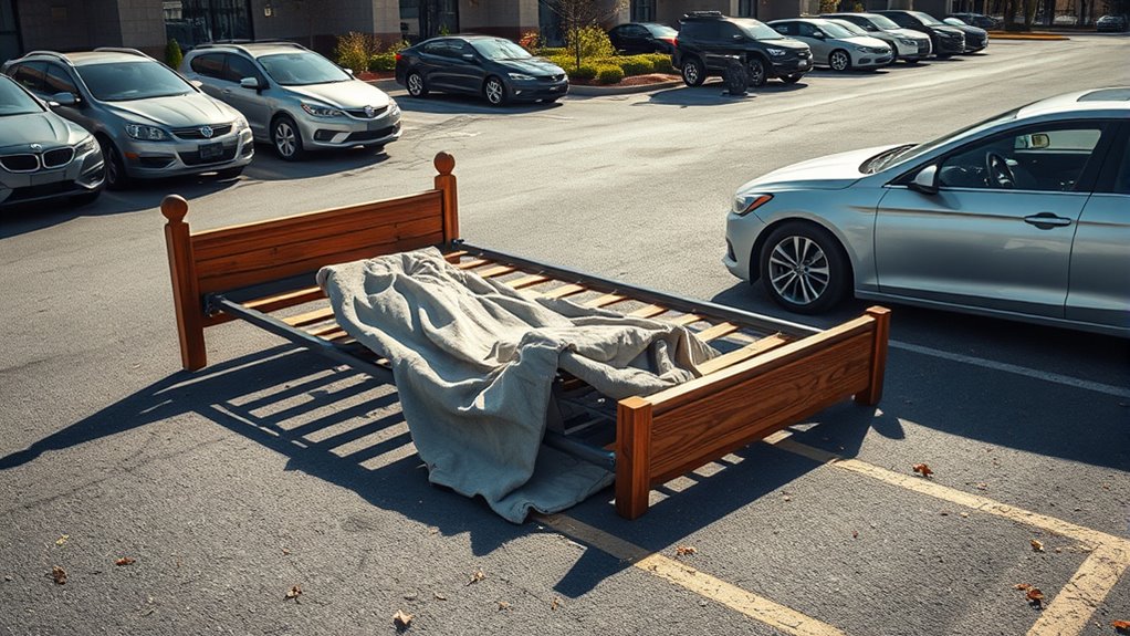 parking lot accident liability