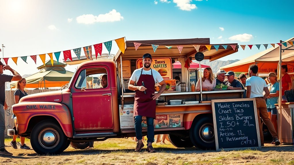 pickup bed food business success