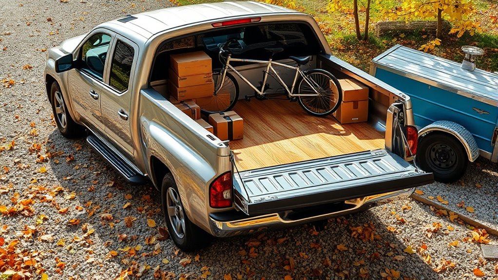 pickup bed vs small trailer