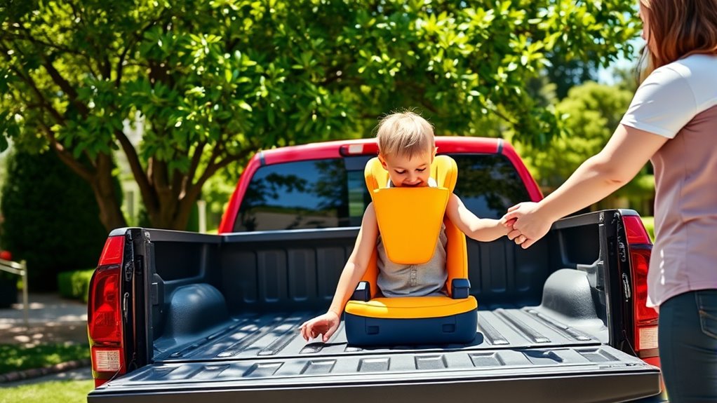 pickup truck bed dangers