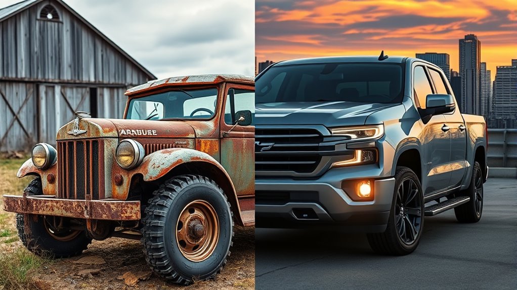 pickup truck history evolution