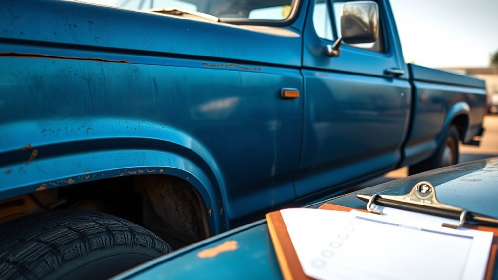 pickup truck inspection checklist