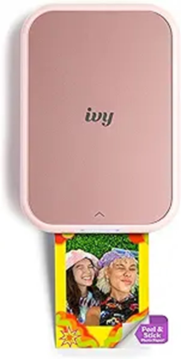 Canon Ivy 2 Mini Photo Printer in Blush Pink